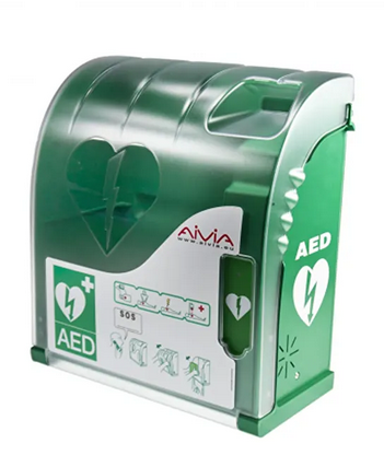 Imagen de VITRINA CON ALARMA DESFIBRILADOR AIVIA 200 EXTERIOR